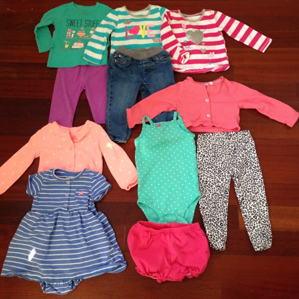 18 month girls lot- Carters and Children's Place